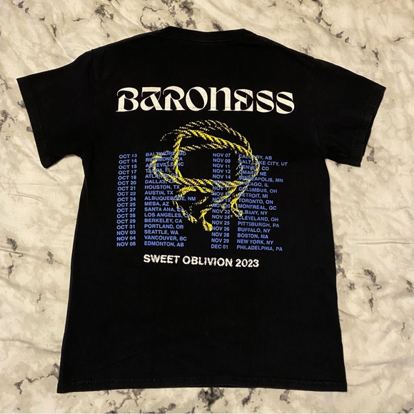 Baroness Sweet Oblivion Tour 2023 Shirt - Picture 3 of 4